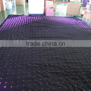 Stage/Bar/Disco Background Decoration Flexible Led Video Curtain Display Fabric thumbnail-2
