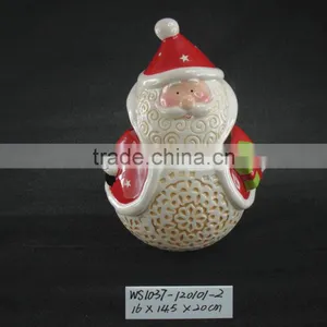Cheap Ceramic Santa Claus Shape Plate thumbnail-1