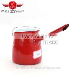 Red Design Hot Sale Flower Decal Elegant Useful Coffee Cup/milk Pot thumbnail-3