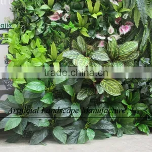 ODM or OEM Artificial Plants Wall in Factory,fake Green Wall thumbnail-2