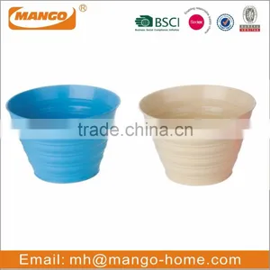 Colorful Powder Coating Ripples Iron Flower Pot thumbnail-1