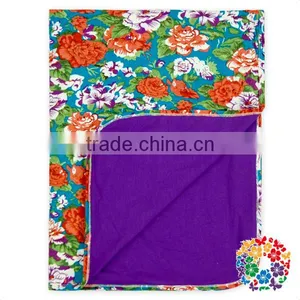 Double Layers Floral Newborn Baby Infant Swaddle Blanket thumbnail-1