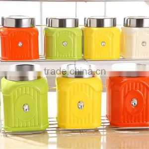 Kitchen Ceramic Canister Set thumbnail-3