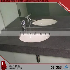Cut-to-size Black Dark Grey Polished Granite G654 Kitchen Countertop thumbnail-6
