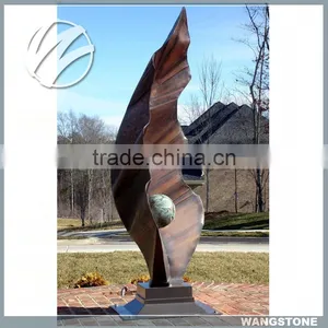 High Quality Modern Bronze Sculpture/modern Abstract Sculpture/metal Arts Crafts thumbnail-4