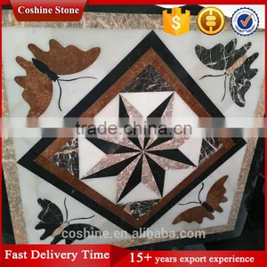Chocolate Brown Butterfly Marble Pattern Suitable for Interior thumbnail-2