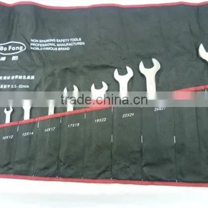 8*10 10*12 12*14 14*17 17*19 19*22 ....30*32mm Double Open End Wrench 9pcs D/E Open Spanner Open Jaw Spanner thumbnail-2