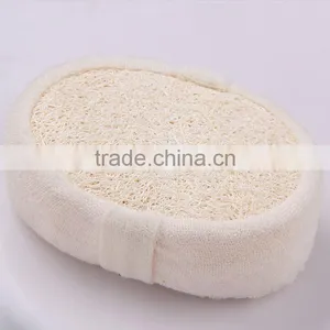 Oval Body Cleaning Bath Loofah Luffa Sponge Shower Scrubber thumbnail-1