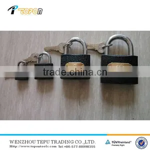 Thick Type Grey Iron Padlock thumbnail-1