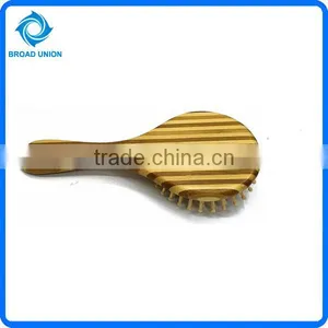 Hot Sale Stripe Wood Hair Brush thumbnail-2