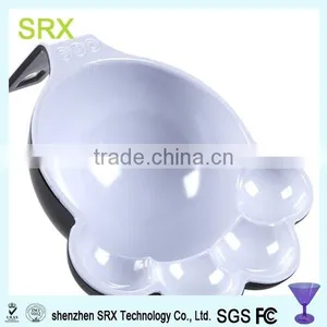 Custom Pet Food Scoop Paw,promotional Plastic Black & White Scoop,custom Pet Plastic Scoop in Factory Price thumbnail-1