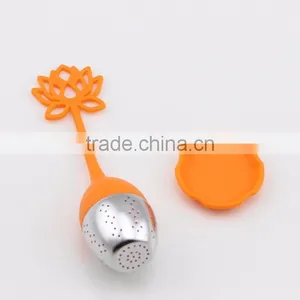 Good Quality Flower Design Silicone Tea Tool thumbnail-6