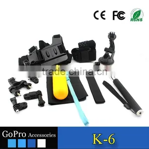 2016 Hot Selling Cheap Products Kit Used for Gopros Heros 4 Bundle of Accessories thumbnail-1