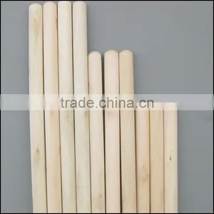 Smooth Plain Wooden Broom Handles thumbnail-1