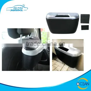 Plastic Useful Tidy Car Organizer Car Trash Can thumbnail-1