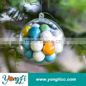 Candy Plastic Ball Shape Plastic Container thumbnail-1