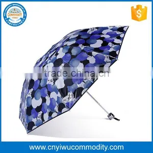 Wholesale 3 Foldable Cheap Auto Open Auto Close Umbrella for Promotional thumbnail-1