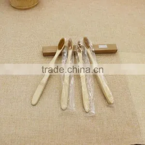 Ec-friendly Nice-looking Custom Natural Color Bamboo Toothbrush thumbnail-2