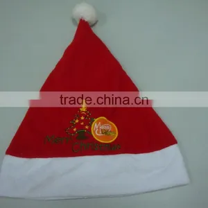 LED Light Christmas Hat Flashing Hat Santa Cap Christmas Decorations Five-star Electronic Lamp Cap Star thumbnail-1