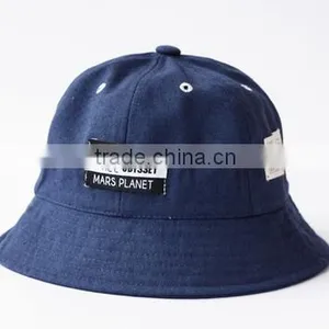 Fashion Adults Bucket Hat/woven Label Hat thumbnail-1