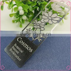 Custom Wholesale Cherry Flower Shape Kids Metal Bookmarks for Books thumbnail-3