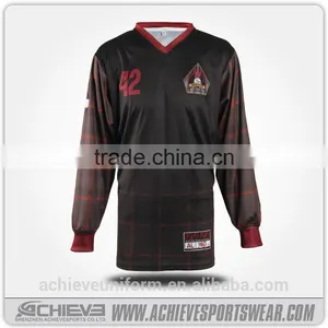 Custom Cheap Rugby Equipment, Children Clothes Long Sleeve Rugby Jersey thumbnail-1