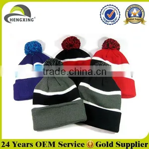 Cheap Wholesale Custom Hand Made Pain Beanies thumbnail-1