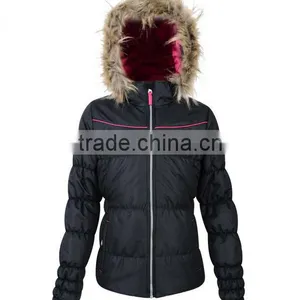 Girls Polyester Padding Ski Fashion Jacket thumbnail-1