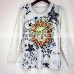 2016 Winter Cashmere Wholesale China Made Woman Sweater thumbnail-1