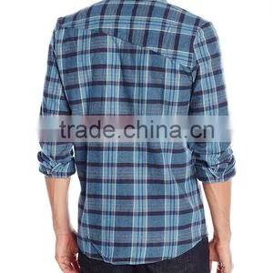 China Clothing Manufacture Hebei Shirt Supplier Cheap Flannel Shirt for Man thumbnail-3