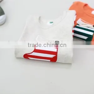 Wholesale Autumn Design Boutique Childrens Clothing 100% Cotton Baby Longsleeve Top thumbnail-5