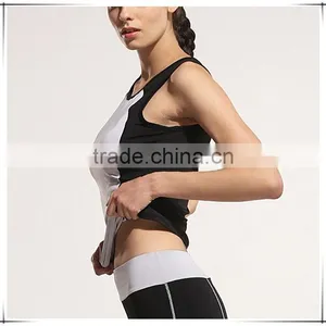High Quality Racerback Singlets Tank Top Yoga Custom Women Training Tops thumbnail-4