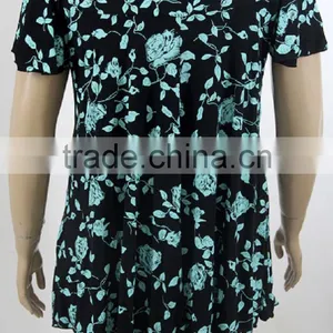 Factory Direct Price Casual Invisible Green Design Your Own Girls Fancy Blouse thumbnail-1