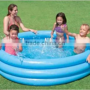 INTEX Children's Inflatable Blue Crystal Swimming Pool thumbnail-2