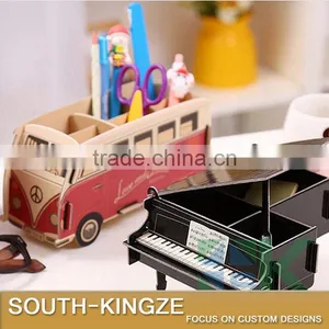 Bus Shape Easy Stock Stationary Pencil Stack/Pen Holder/Scissor Holder thumbnail-4