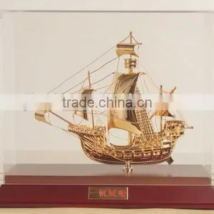 Luxury Shinning Sailing Boat , Ship Model For Home Decoration JC-02 thumbnail-1