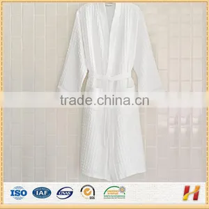Hotel 100% Cotton Waffle Cloth Wholesale Bathrobes thumbnail-1