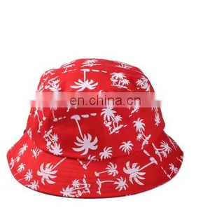 Colorful Kids Plain Bucket Hats With Drawstring thumbnail-2
