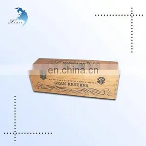 Custom Antique Cheap Small Decorative Wooden Box For Wine thumbnail-1