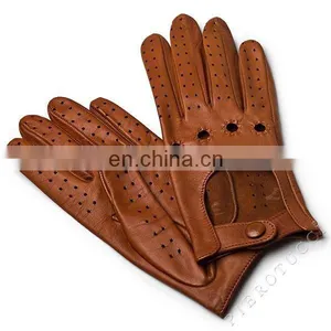 Ladies Leather Driving Gloves thumbnail-1