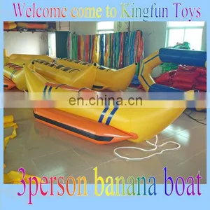 Inflatable Water Banana Boat in Sea thumbnail-1