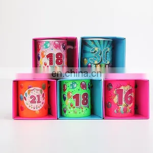 Happy Birthday Ceramic Mug thumbnail-1