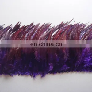 Holiday Natural Feather Trim Wild Fabric Feather Trim for Party thumbnail-1