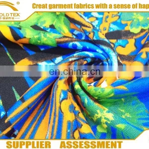 2016 High Quality Knitted Fashion Poly Print Mess Crepe Fabric thumbnail-2