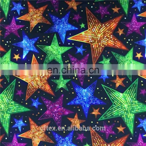 2017 New Cartoon Printed Polyester Spandex Brush Fabric thumbnail-4