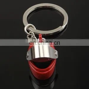 Fashionable Wholesale New Design Armet Metal Keychain thumbnail-3