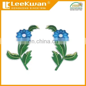 Blue Flower Applique thumbnail-1