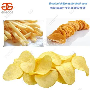 Small Scale Potato Chips Making Machine|Automatic Potato Chips Production Line|Easy Operate French Fries Making Machine thumbnail-4