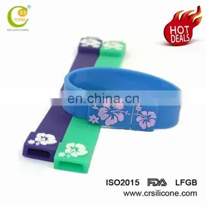 High Quality Wholesale Silicone Bracelet Usb Flash Drive 2/8/32/64gb,Promotional Wristband Pendrive thumbnail-6