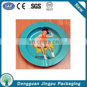 on Sale Wholesale Custom Printed Cigar Tin Ashtray thumbnail-3
